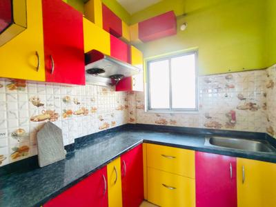 Kitchen Image of 900 Sq.ft 2 BHK Apartment / Flat for rent in Pancha Sayar Kolkata for Rs. 23000