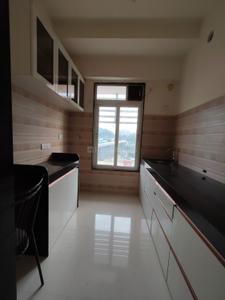 Kitchen Image of 650 Sq.ft 1 BHK Apartment / Flat for rent in Sheth Avante, Kanjurmarg West Mumbai for Rs. 47000