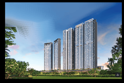 Image of 925 Sq.ft 2 BHK Apartment / Flat for sale in Evara Heights, Thane West, Thane for Rs. 14700000