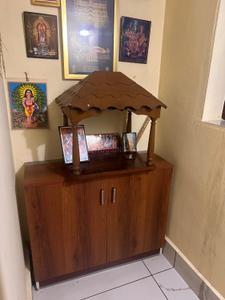 Pooja Room Image of 1600 Sq.ft 2 BHK Independent House for rent in Amalanagar Thrissur for Rs. 20000