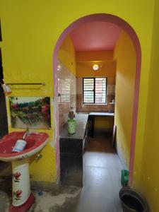 Kitchen Image of 700 Sq.ft 2 BHK Apartment / Flat for sale in Airport Gate No 2 Kolkata for Rs. 1950000