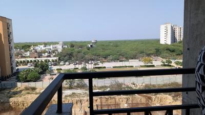 Balcony Image of 835 Sq.ft 2.5 BHK Apartment / Flat for rent in Ganpati Smart City, Sikandra Agra for Rs. 9000