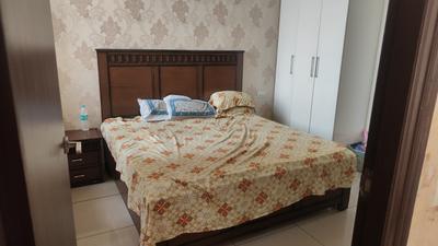 Bedroom Image of 735 Sq.ft 1 BHK Apartment / Flat for rent in Green Lotus Avenue, PR7 Airport Road Zirakpur for Rs. 25000