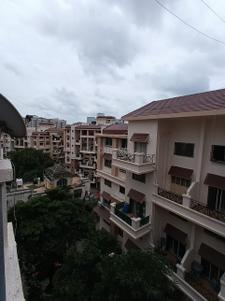 Balcony Image of 560 Sq.ft 1 BHK Apartment / Flat for rent in Raviraj Rakshak Nagar Gold, Kharadi Pune for Rs. 29000