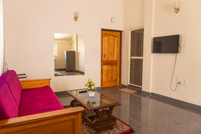 Hall Image of 800 Sq.ft 1 BHK Apartment / Flat for rent in Vagator Goa for Rs. 30000