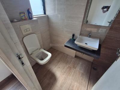 Bathroom Image of 1240 Sq.ft 3 BHK Apartment / Flat for rent in Joka Kolkata for Rs. 23000