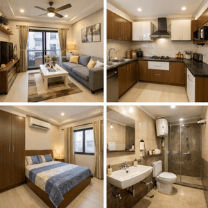 Bedroom Image of 1125 Sq.ft 3 BHK Apartment / Flat for sale in Vikaspuri Luxury Homes, Vikaspuri New Delhi for Rs. 13500000