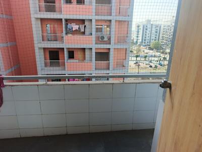 Balcony Image of 748 Sq.ft 2 BHK Apartment / Flat for rent in Priya Crossroads, Sevasi Vadodara for Rs. 15000