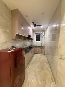 Kitchen Image of 1200 Sq.ft 3 BHK Builder Floor for rent in Vasant Kunj New Delhi for Rs. 55000