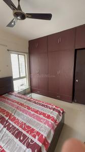 Bedroom Image of 1370 Sq.ft 3 BHK Apartment / Flat for rent in Jain Dream Palazzo, Rajarhat Kolkata for Rs. 20000