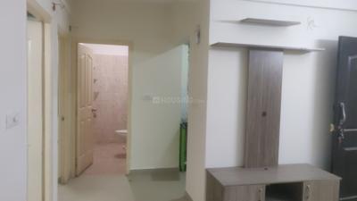 Living Room Image of 750 Sq.ft 2 BHK Apartment / Flat for rent in GM E City Town, Bommasandra Bengaluru for Rs. 25000