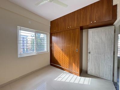 Bedroom Image of 700 Sq.ft 1 BHK Apartment / Flat for rent in New Tippasandra Bengaluru for Rs. 30000