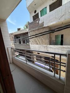 Balcony Image of 550 Sq.ft 2 BHK Builder Floor for rent in Nawada New Delhi for Rs. 11000