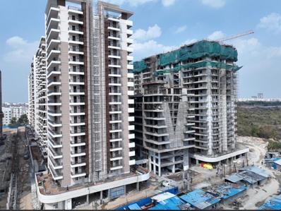 Image of 2205 Sq.ft 3.5 BHK Apartment / Flat for sale in Gachibowli, Hyderabad for Rs. 12127500