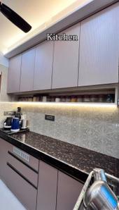 Kitchen Image of 550 Sq.ft 1 BHK Apartment / Flat for sale in Rubberwala Nebula, Bhuleshwar Mumbai for Rs. 18500000