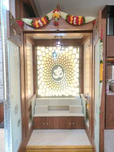 Pooja Room Image of 2571 Sq.ft 3 BHK Apartment / Flat for rent in HSR Layout Bengaluru for Rs. 120000