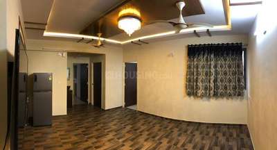 Hall Image of 1600 Sq.ft 3 BHK Apartment / Flat for rent in Sambhavnath Upvan, Chandkheda Ahmedabad for Rs. 25000