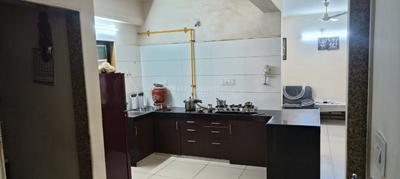 Kitchen Image of 1200 Sq.ft 2 BHK Apartment / Flat for sale in Harni Vadodara for Rs. 4100000