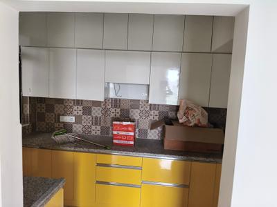 Kitchen Image of 1500 Sq.ft 3 BHK Apartment / Flat for rent in RG Luxury Homes Tower A F And M, Noida Extension Greater Noida for Rs. 28000