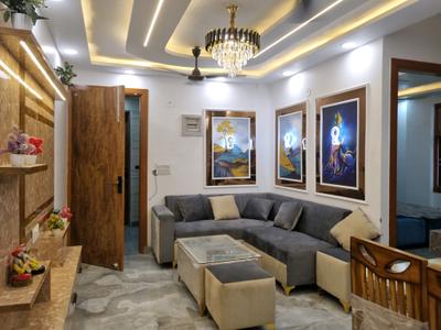 Living Room Image of 650 Sq.ft 2 BHK Apartment / Flat for sale in Manish Affordable Homes by Manish Associates, Dwarka Mor New Delhi for Rs. 4700000