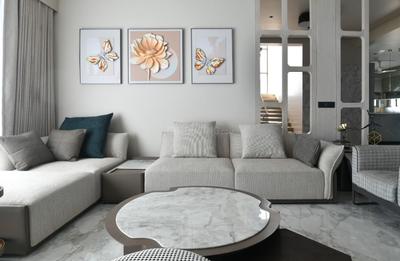 Hall Image of 3000 Sq.ft 5 BHK Villa for sale in Bopal Ahmedabad for Rs. 80000000