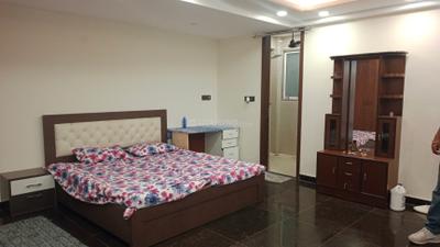 Bedroom Image of 650 Sq.ft 1 BHK Builder Floor for rent in Sector 14 Gurgaon for Rs. 29000