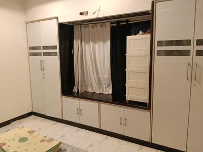 Bedroom Image of 680 Sq.ft 1.5 BHK Apartment / Flat for rent in Shyam Gokul Garden, Kandivali East Mumbai for Rs. 46000