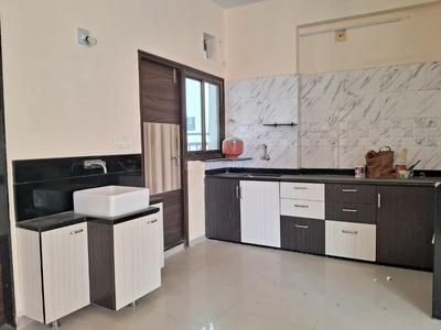 Kitchen Image of 808 Sq.ft 2 BHK Apartment / Flat for sale in New Alkapuri Vadodara for Rs. 3990000