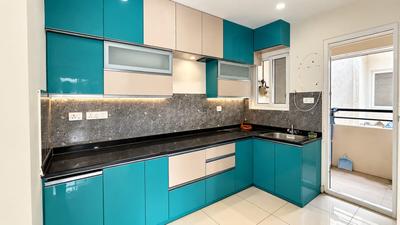 Kitchen Image of 1335 Sq.ft 2 BHK Apartment / Flat for sale in Khaja Guda Hyderabad for Rs. 14000000