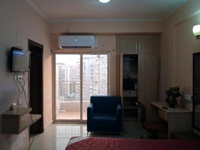Bedroom Image of 425 Sq.ft 1 RK Apartment / Flat for rent in Supertech Eco Suites, Sector 137 Noida for Rs. 20500