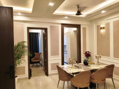 Living Room Image of 1600 Sq.ft 3 BHK Builder Floor for rent in Trehan Luxury Floors 71, Sector 71 Gurgaon for Rs. 45000