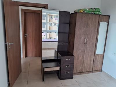 Bedroom Image of 1089 Sq.ft 2 BHK Apartment / Flat for rent in Bhartiya Nikoo Homes, Navarathna Agrahara Bengaluru for Rs. 36000