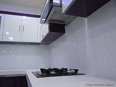 Kitchen Image of 1800 Sq.ft 3.5 BHK Builder Floor for sale in Malviya Nagar Jaipur for Rs. 7200000