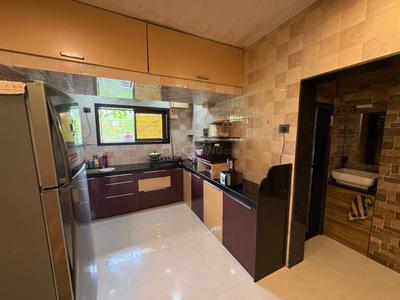 Kitchen Image of 800 Sq.ft 2 BHK Apartment / Flat for sale in PNK Shanti Garden, Mira Road East Mira Bhayandar for Rs. 11800000