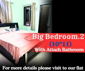 Bedroom Image of 600 Sq.ft 2 BHK Apartment / Flat for sale in Bajrang Wadi Rajkot for Rs. 2800000