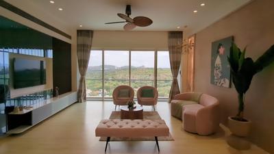 Living Room Image of 2396 Sq.ft 4 BHK Apartment / Flat for sale in Lodha Fiorenza, Goregaon East Mumbai for Rs. 116500000