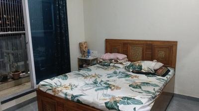 Bedroom Image of 680 Sq.ft 1 BHK Apartment / Flat for rent in Siddhi Highland Haven, Thane West Thane for Rs. 28000