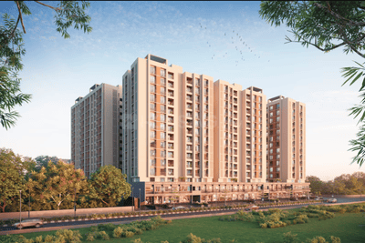 Image of 1700 Sq.ft 3 BHK Apartment / Flat for sale in SP Nirvana, Ghuma, Ahmedabad for Rs. 6500000