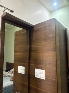 Bedroom Image of 500 Sq.ft 2 BHK Builder Floor for rent in Panchyawala Jaipur for Rs. 19000