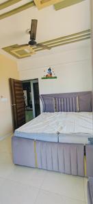 Bedroom Image of 1280 Sq.ft 2 BHK Apartment / Flat for rent in Ganesh Aaradhana Sky, Narolgam Ahmedabad for Rs. 17000