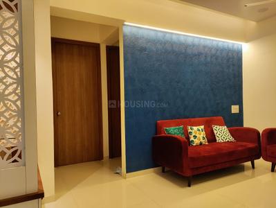 Bedroom Image of 1632 Sq.ft 3 BHK Apartment / Flat for rent in Shivanta Rigel, Tragad Ahmedabad for Rs. 21000