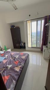 Bedroom Image of 750 Sq.ft 2 BHK Apartment / Flat for rent in Metro Paramount, Shilgaon Thane for Rs. 30000