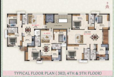 Image of 943 Sq.ft 2 BHK Apartment / Flat for sale in Abiramapuram, Chennai for Rs. 17500000