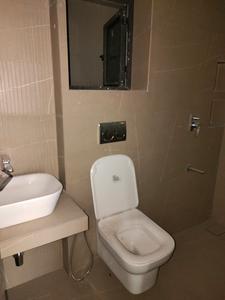 Common Bathroom Image of 1580 Sq.ft 3 BHK Apartment / Flat for rent in Experio Platinum Elysium, Nerul Navi Mumbai for Rs. 77000