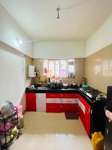Kitchen Image of 1065 Sq.ft 2 BHK Apartment / Flat for rent in Kumar Primavera B6, Wadgaon Sheri Pune for Rs. 34000