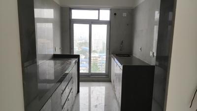 Kitchen Image of 1600 Sq.ft 3 BHK Apartment / Flat for rent in Superior Exotica, Airoli Navi Mumbai for Rs. 70000