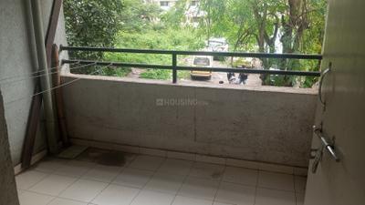 Balcony Image of 600 Sq.ft 1 BHK Apartment / Flat for rent in Kothrud Pune for Rs. 16000