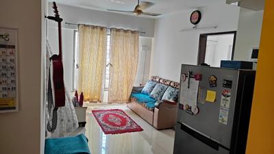 Bedroom Image of 775 Sq.ft 1.5 BHK Apartment / Flat for rent in Gemini Grand Bay, Manjari Budruk Pune for Rs. 20000