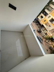 Balcony Image of 651 Sq.ft 1 RK Apartment / Flat for rent in Mahalakshmi Nagar Indore for Rs. 15000