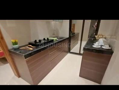 Kitchen Image of 550 Sq.ft 1 BHK Apartment / Flat for sale in Tritonia Man Mandir, Bhayandar West Mira Bhayandar for Rs. 6150000